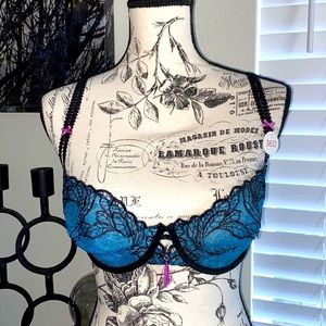 Cosmopolitan Celestial Blue Balconette 36D